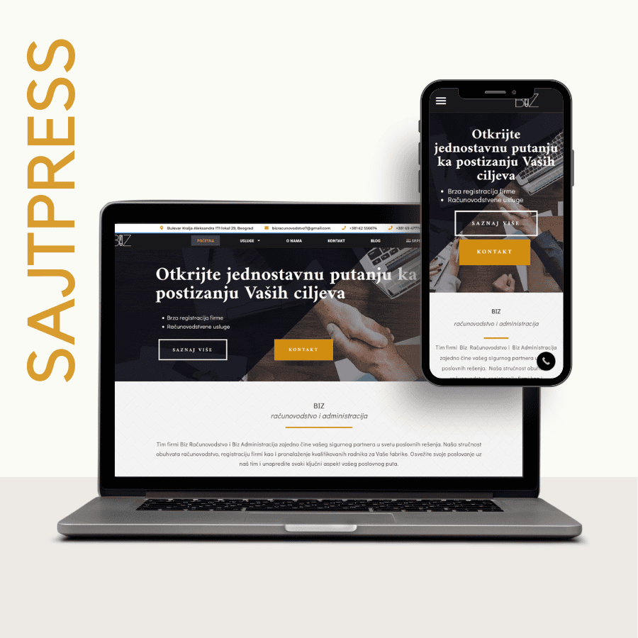 Izrada sajtova - Sajtpress