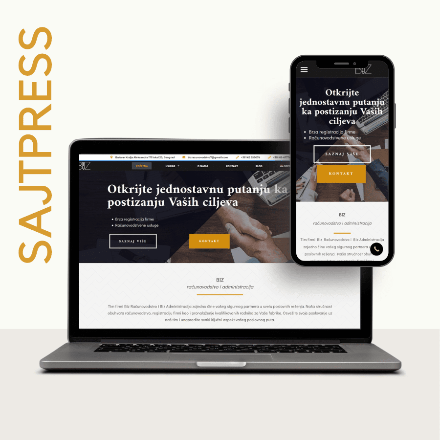 Izrada sajtova - Sajtpress