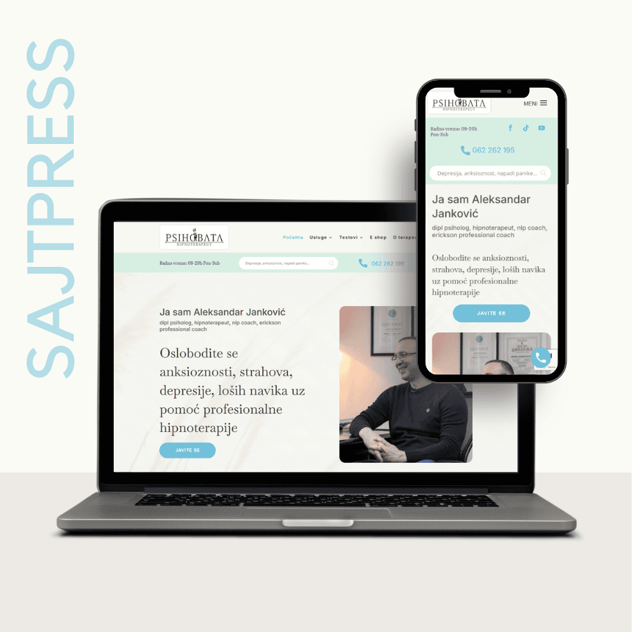 Izrada sajtova - Sajtpress