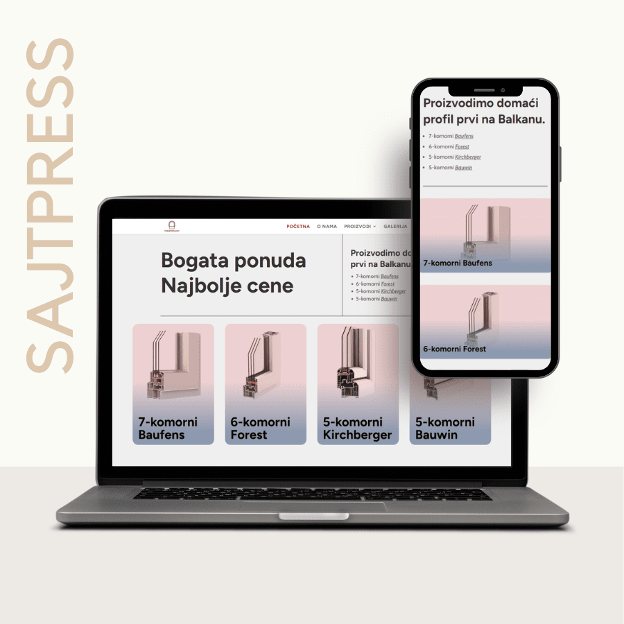 Izrada sajtova - Sajtpress